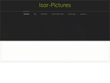 Tablet Screenshot of isar-pictures.de